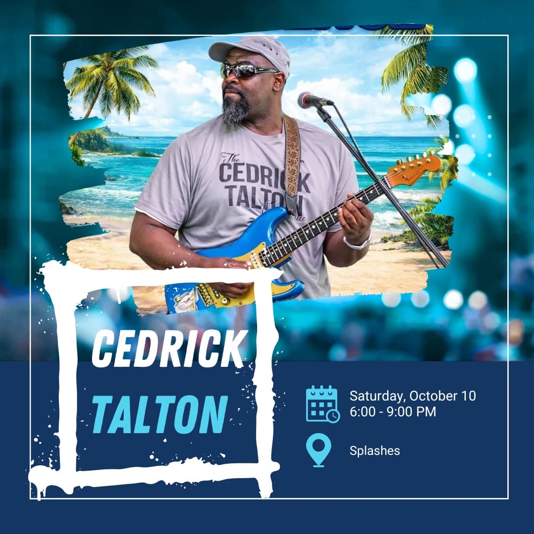 Cedrick Talton — original club flyer