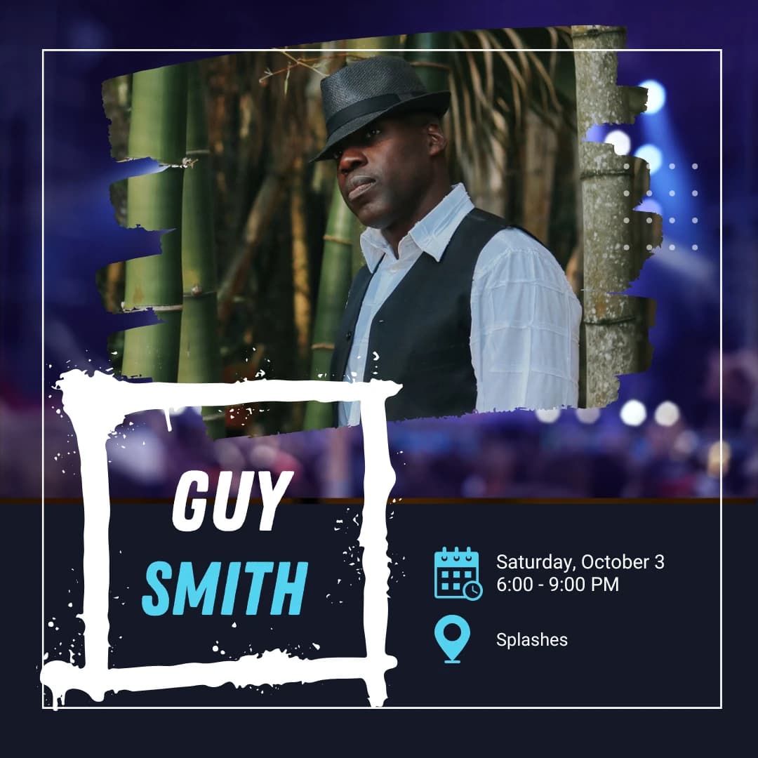 Guy Smith — original club flyer